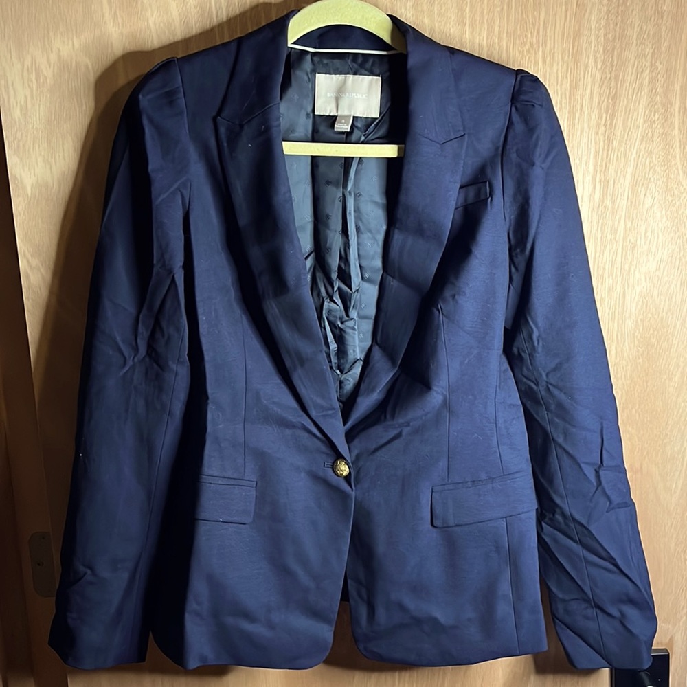 Single button blazer Banana republic